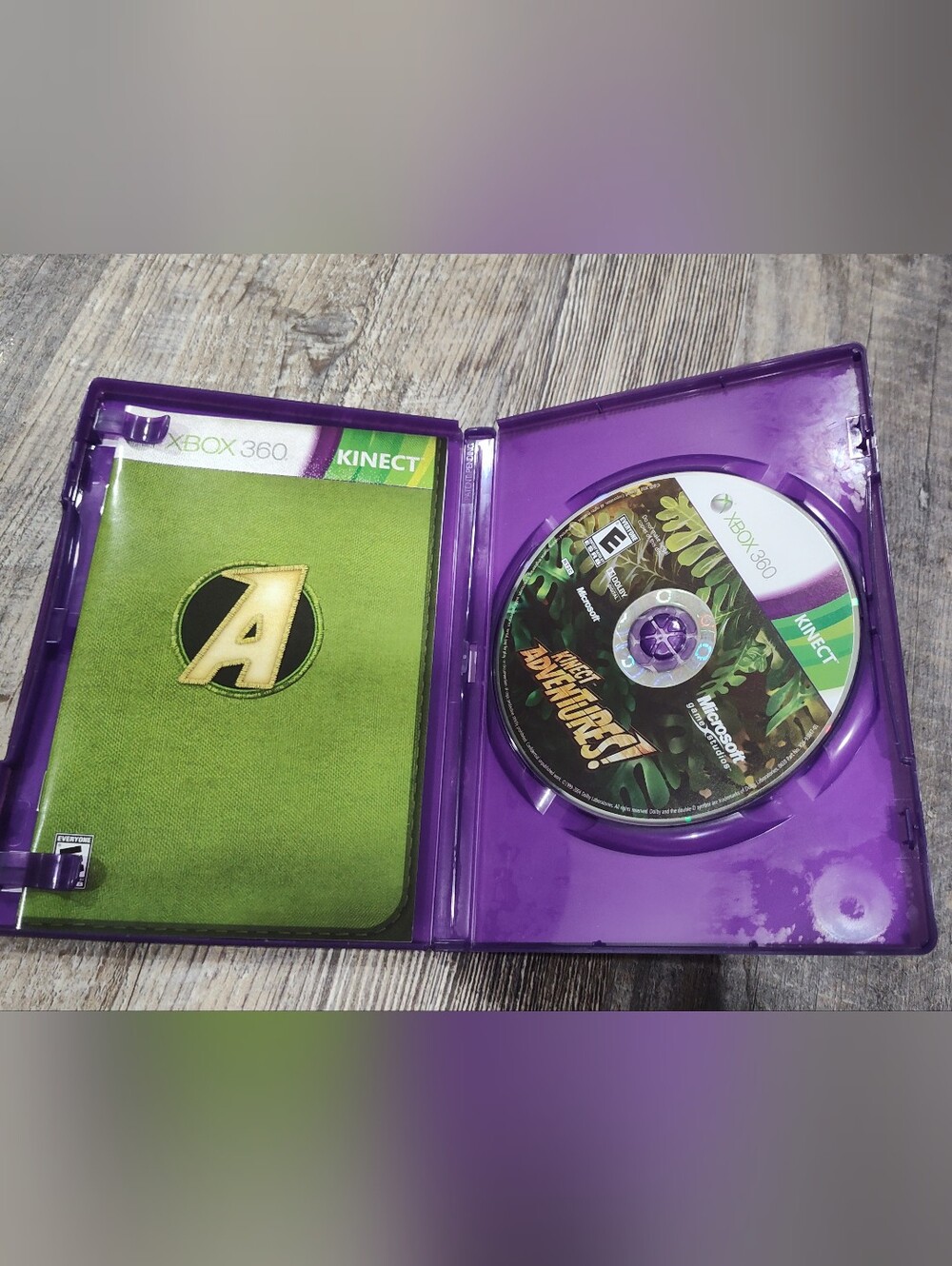 Kinect Adventures Xbox 360 Xbox One Compatible Video Game Complete W/ Manual - Picture 3 of 4